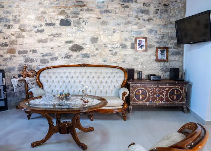 Σπίτι διακοπών Sousannou Stone House, 3 Bedroom Mountain Escape With Bbq And Fireplace *